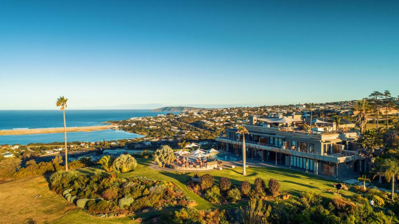 Sky Villa Boutique Hotel By Raw Africa Collection Plettenberg Bay Exterior photo Aerial view of the resort